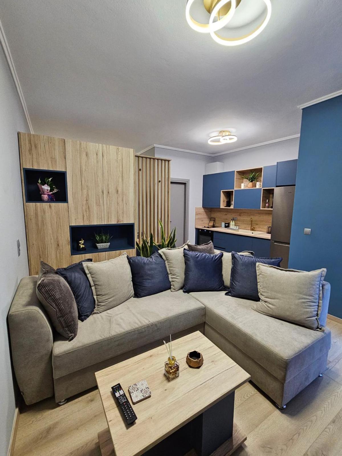 Blue Superior Modern Apartment Mytilene